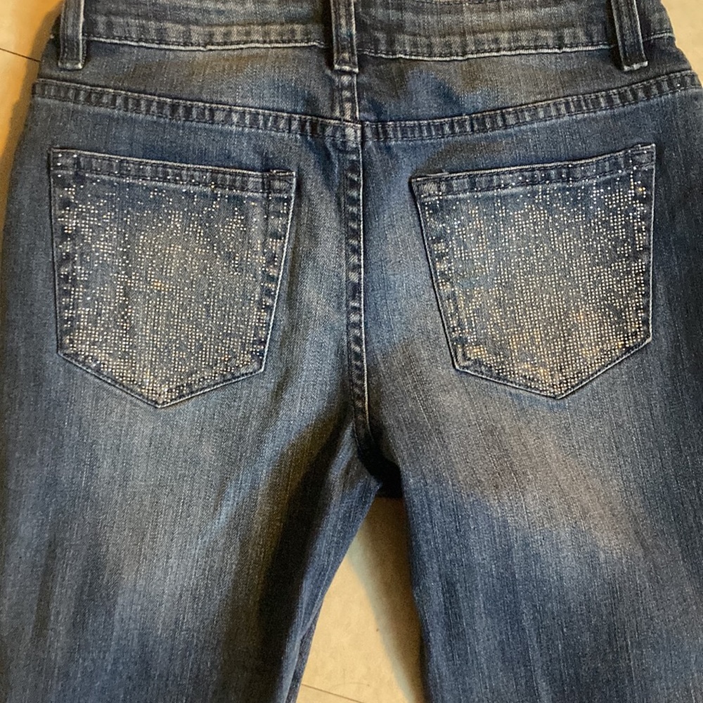Boston Proper Rhinestone Jeans - Picture 2 of 6